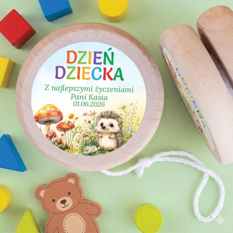 Drewniane jojo dla dzieci